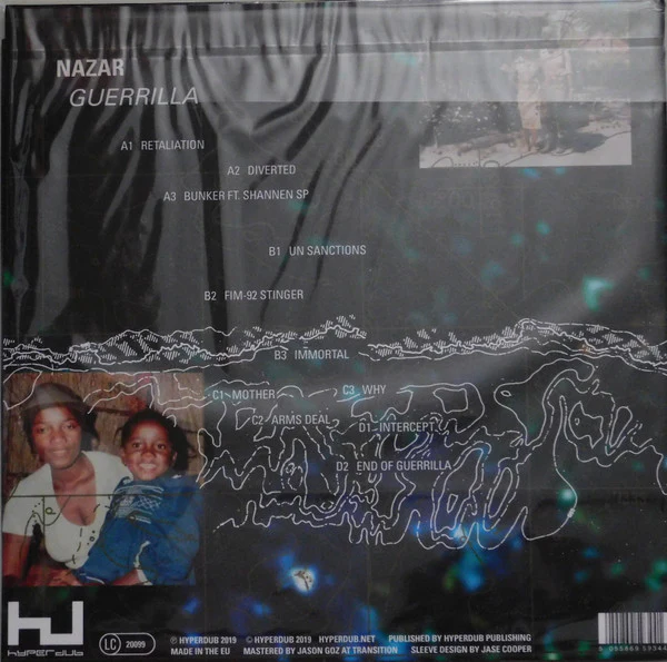 NAZAR, Guerrilla (Hyperdub ; HDBLP046, UK 2020, Picture Sleeve, Insert) 2xLP VG+/VG - Image 2