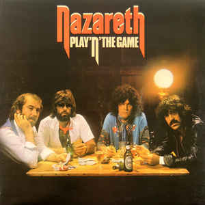 NAZARETH, Play'n' The Game (Mountain; TOPS 113, UK 1976, Inner) LP VG/G+