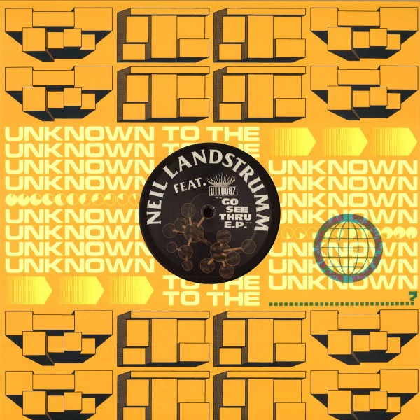 NEIL LANDSTRUMM FEAT. BRAIN RAYS, Go See Thru E.P. (Unknown To The Unknown; UTTU087, UK 2018, Company Sleeve, die cut), SALE - Up to 50% Off the Original Price 12" EX/EX