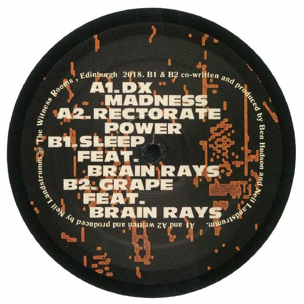 NEIL LANDSTRUMM FEAT. BRAIN RAYS, Go See Thru E.P. (Unknown To The Unknown; UTTU087, UK 2018, Company Sleeve, die cut), SALE - Up to 50% Off the Original Price 12" EX/EX - Image 2