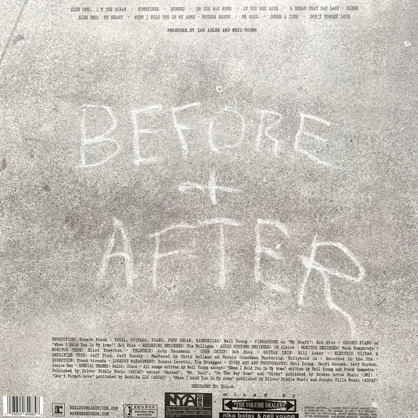 NEIL YOUNG, Before And After (Reprise Records; 093624849858, Europe 2023, Gatefold, Poster) LP EX/VG+ - Image 2