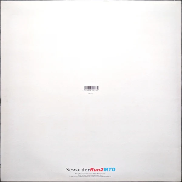 NEW ORDER, Run 2 (Factory; Fac273, UK 1989, Picture Sleeve, Gold Inner) 12" VG/VG - Image 2