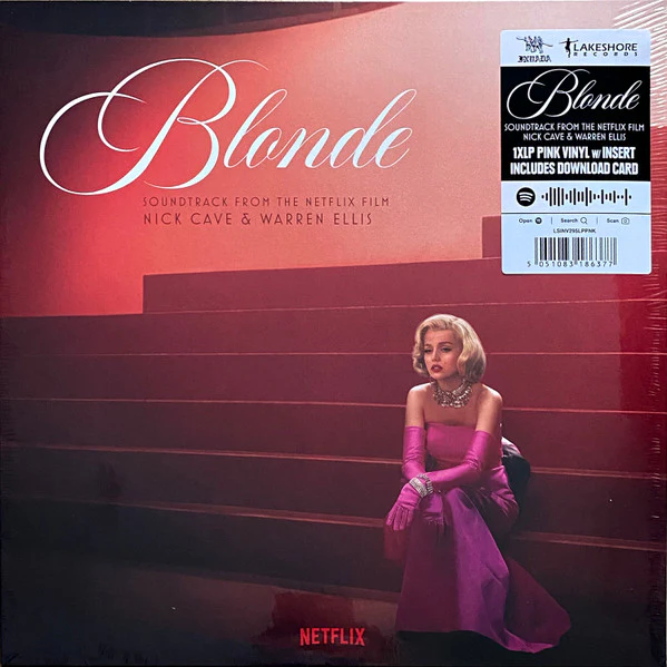 NICK CAVE & WARREN ELLIS, Blonde (Soundtrack From The Netflix Film) (Lakeshore Records; LSINV295LPPNK, Europe 2023, Insert, Pink Vinyl) LP EX/EX