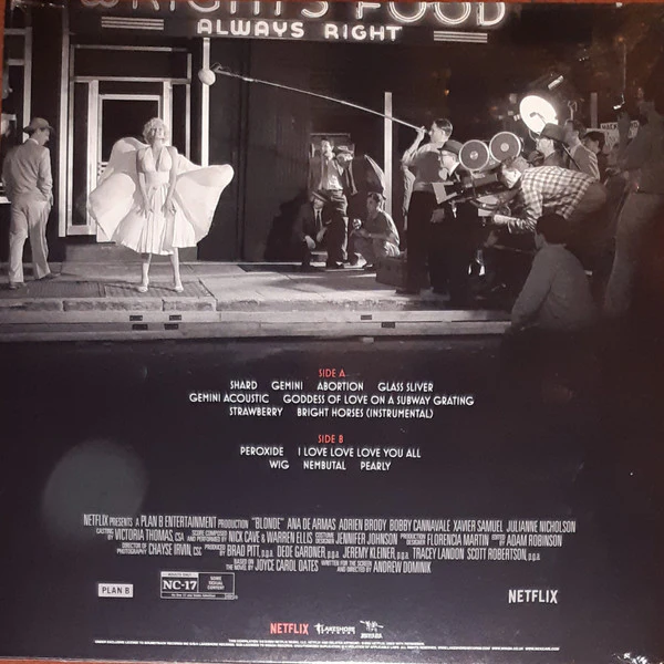 NICK CAVE & WARREN ELLIS, Blonde (Soundtrack From The Netflix Film) (Lakeshore Records; LSINV295LPPNK, Europe 2023, Insert, Pink Vinyl) LP EX/EX - Image 2