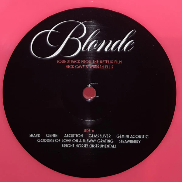 NICK CAVE & WARREN ELLIS, Blonde (Soundtrack From The Netflix Film) (Lakeshore Records; LSINV295LPPNK, Europe 2023, Insert, Pink Vinyl) LP EX/EX - Image 3