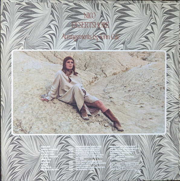 NICO, Desertshore (Reprise Records; RS 6424, US 1970, Textured Sleeve, Company Inner, Terre Haute Pressing) LP VG+/VG+ - Image 2