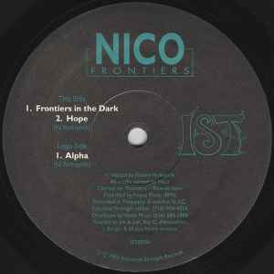 NICO, Frontiers (IST Records; IST003, US 1993) 12" VG/VG - Image 2