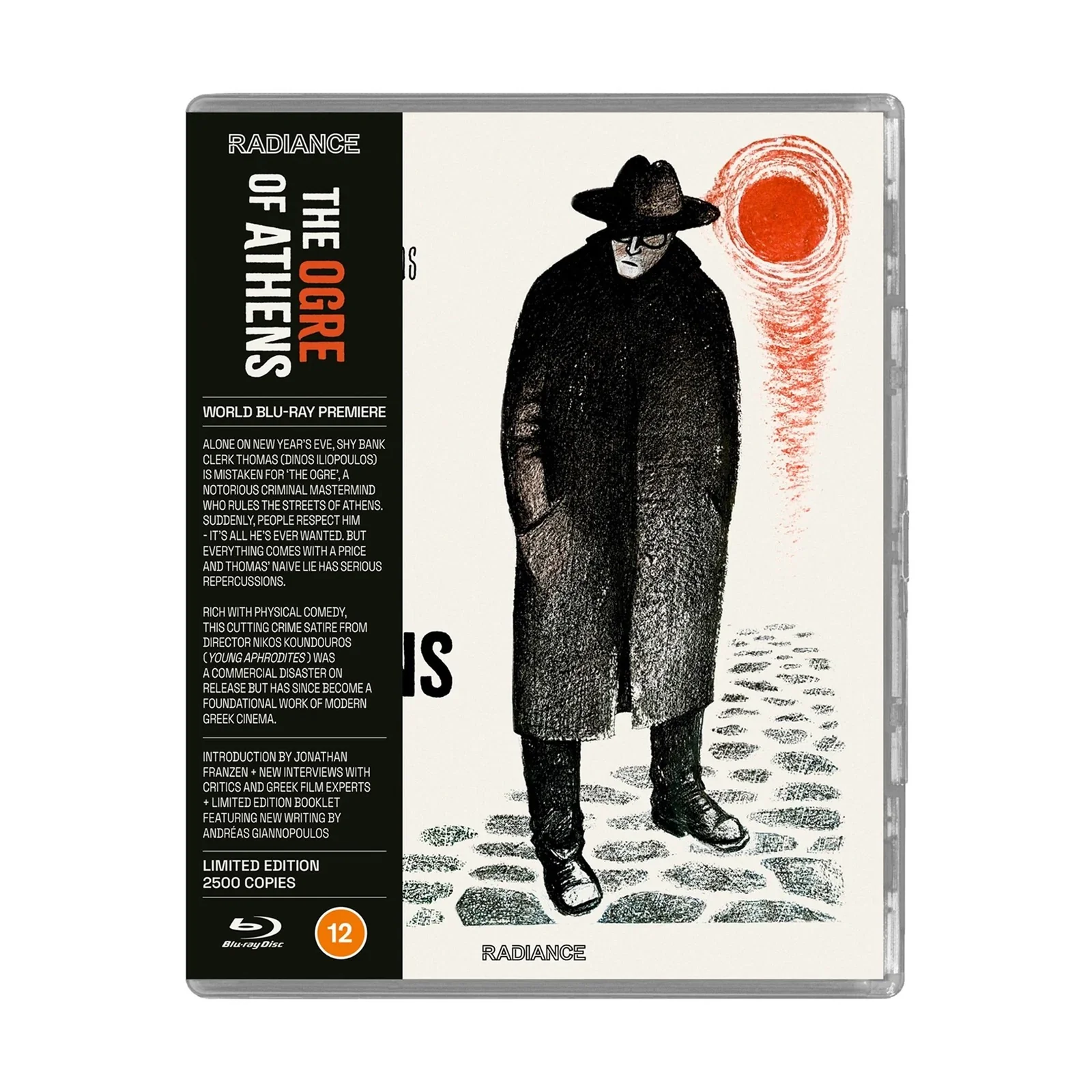 NIKOS KOUNDOUROS, The Ogre of Athens (Radiance; 139, Europe 2025, Booklet, All Regions) Blu-Ray M/M