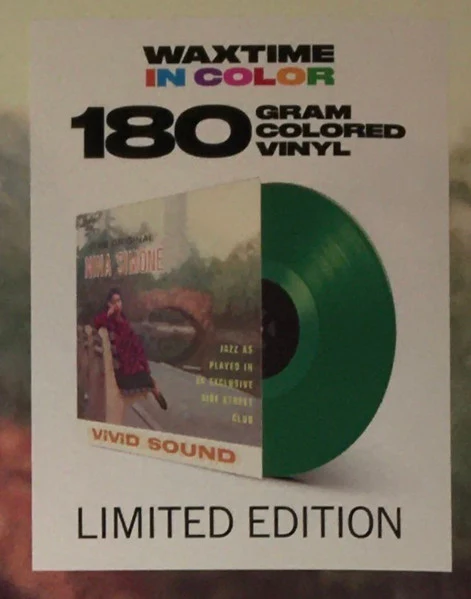 NINA SIMONE, Little Girl Blue (WaxTime In Color; 950629, Europe 2018 Reissue, Green Vinyl) LP NEW/NEW - Image 3