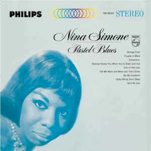 NINA SIMONE, Pastel Blues (Philips; PHS 600-187, Europe 2016 Reissue, 180 Gram Vinyl) LP EX/EX