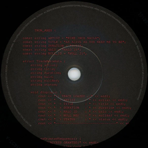 NINE INCH NAILS, As Alive As You Need Me To Be (The Null Corporation; 602478441653, USA, Canada & Europe 2025, Picture Sleeve) 7" EX/M - Image 3