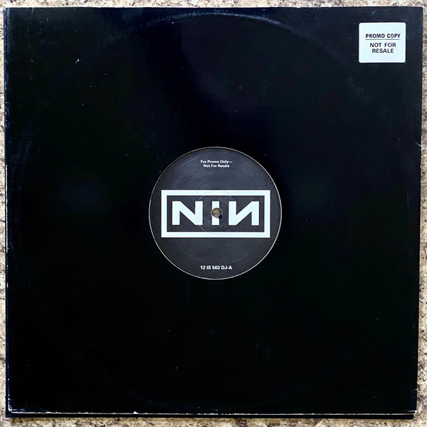 NINE INCH NAILS, Untitled (Island Records; 12 IS 563 DJ, UK 1992, Promo Only, Promo Stickered, Plain Black Die Cut Sleeve) 12" VG/VG
