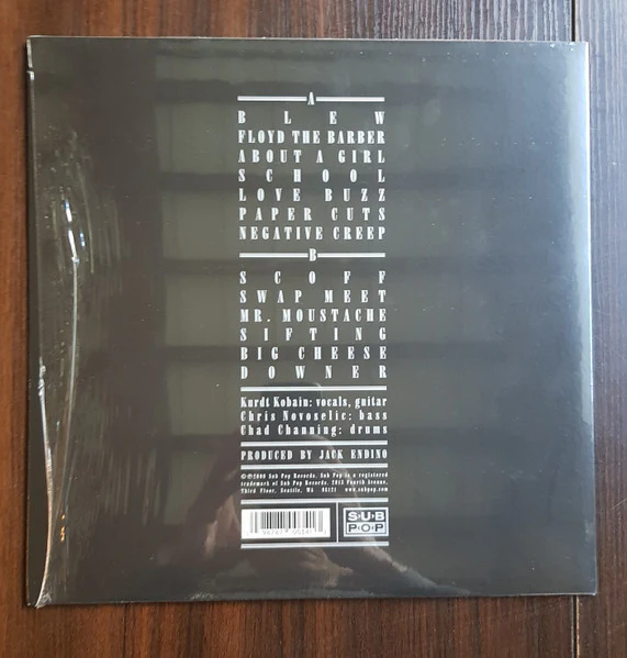 NIRVANA, Bleach (Sub Pop; SP 034, Germany 2021 Reissue, Inner, Remastered) LP VG+/VG+ - Image 2