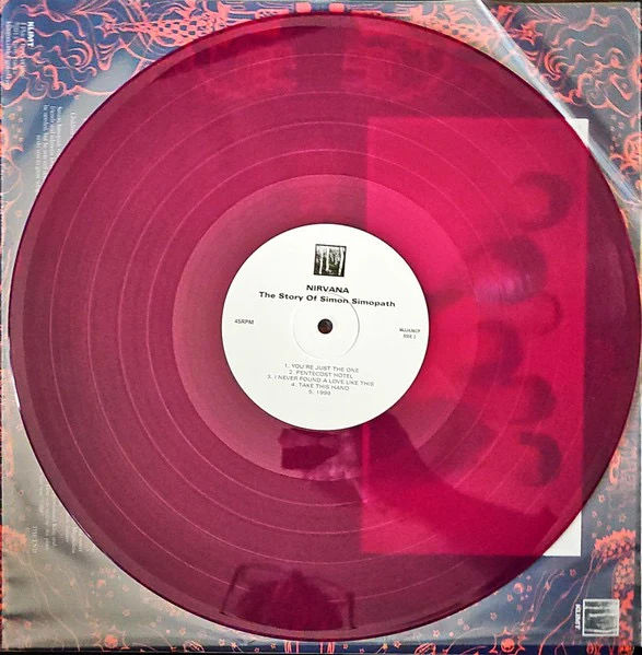 NIRVANA, The Story Of Simon Simopath (Klimt Records; MJJ436CP, France 2023 Reissue, 45 RPM, Purple Vinyl) LP NEW/NEW - Image 3