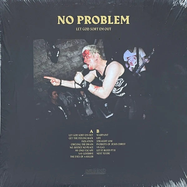 NO PROBLEM, Let God Sort Em Out (Deranged Records; DY 311, Canada 2018, Inner), SALE - Up to 50% Off the Original Price LP VG+/VG+ - Image 2