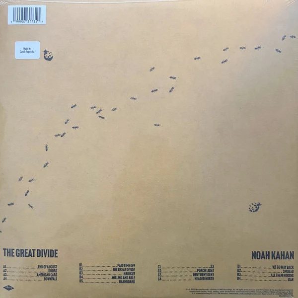 NOAH KAHAN, The Great Divide (Island; 5731735, UK 2026, 2 Posters, Beer Bottle Translucent) 2xLP NEW/NEW - Image 2