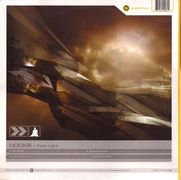 NOOKIE, First Light EP (Good Looking Records; GLREP010V, UK 2000, Gatefold) 2x12" VG+/VG+ - Image 2