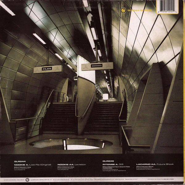 NOOKIE / INTENSE / LACARNO, Lost File (Original) / Leviation / 3.5 / Future Shock (Good Looking Records; GLR044 / GLR045, UK 2000, Picture Sleeve), SALE - Up to 50% Off the Original Price  2x12" VG/VG+ - Image 2