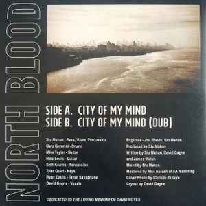 NORTH BLOOD, City Of My Mind (Not On Label; NB-0001, US 2020, Picture sleeve) 7" EX/EX - Image 2
