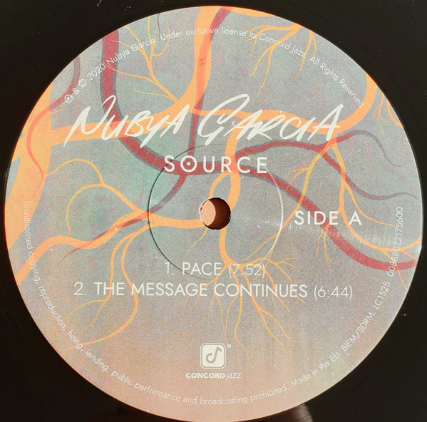 NUBYA GARCIA, Source (Concord Jazz ; 00888072175594, 2020, Gatefold, 2 Inners) 2xLP VG+/VG+ - Image 3