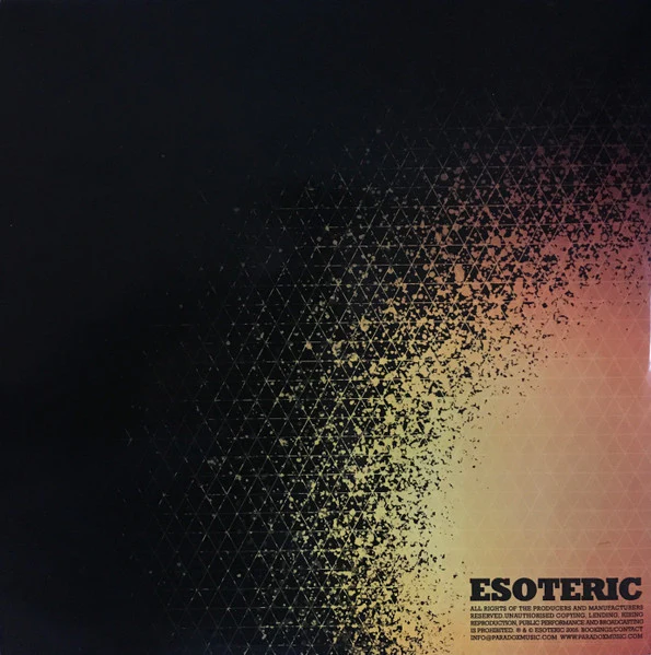 NUCLEUS + PARADOX*, Arcane / Orphic (Esoteric; ESO005, UK 2005, Die Cut Company Sleeve) 12" VG+/VG+ - Image 2