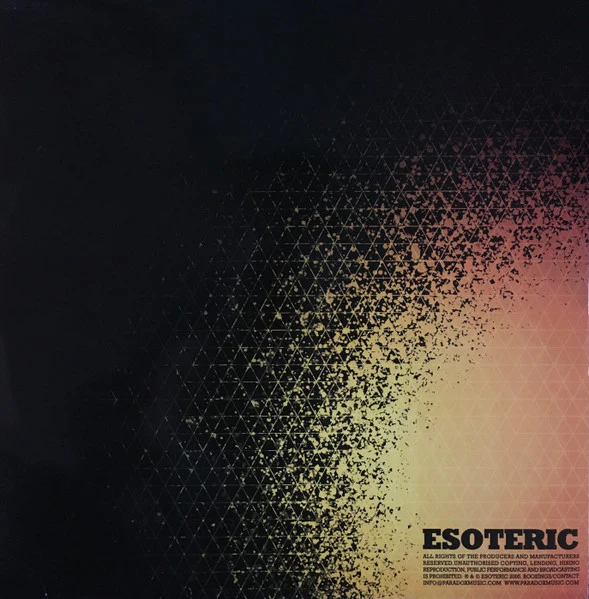 NUCLEUS + PARADOX*, Labyrinthine / Delphian (Esoteric; ESO006, UK 2005, Die Cut Company Sleeve) 12" VG/VG+ - Image 2