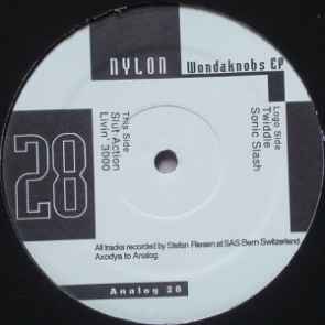 NYLON, Wondaknobs EP (Analog Records USA; Analog 28, US 1996, Plain Sleeve) 12" /VG+