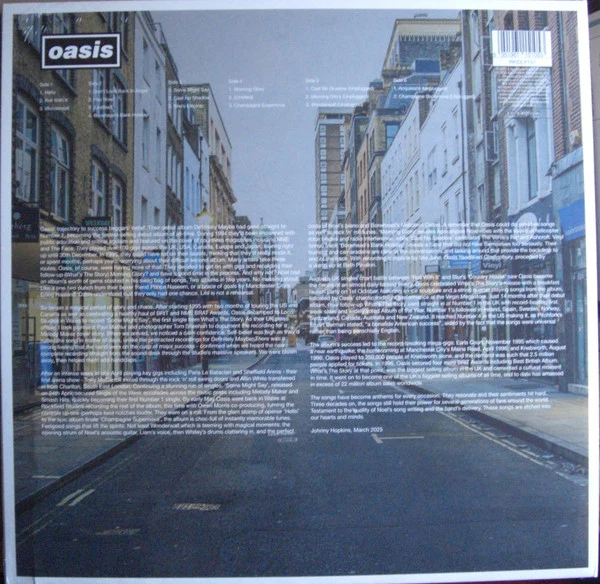 OASIS, (What's The Story) Morning Glory? (30th Anniversary Deluxe Edition) (Big Brother Recordings Limited; RKIDLP151, Europe 2025 Reissue), SALE - Up to 50% Off the Original Price 3xLP NEW/NEW - Image 2