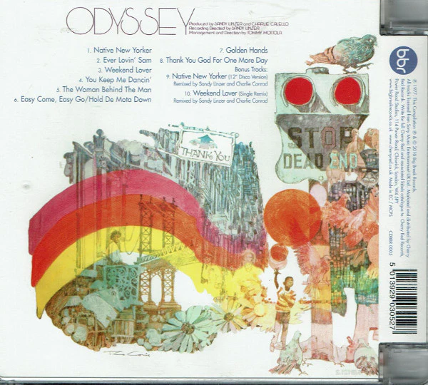 ODYSSEY, Odyssey (Big Break Records; CDBBR 0005, UK 2010 Reissue, Super Jewel Box) CD VG/EX - Image 2