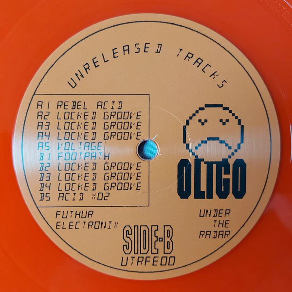 OLIGO, Unreleased Tracks (Under The Radar; UTRFE00, Spain 2023, Company Sleeve, Inner, Orange Vinyl) 2x12" VG/VG+