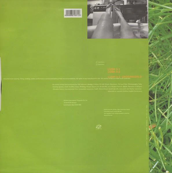 ORBITAL, Lush 3 (Internal; LIARX7, UK 1993, Picture Sleeve) 12" VG/G+ - Image 2