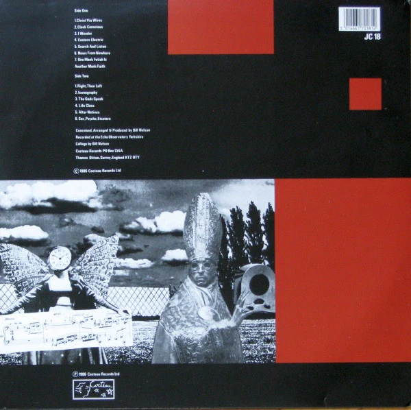 ORCHESTRA ARCANA, Iconography (Cocteau Records; JC 18, UK 1986, Bill Nelson) LP VG/VG+ - Image 2
