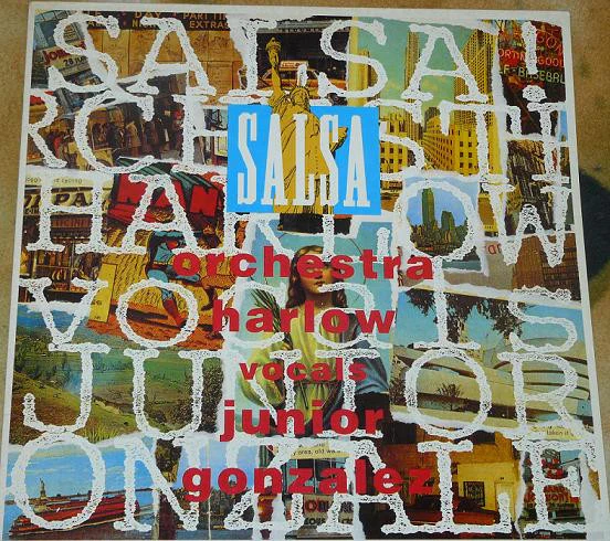ORCHESTRA HARLOW, Salsa (Caliente; HOT 104, UK & Europe 1989 Reissue) LP VG+/VG+