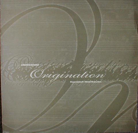 ORIGINATION, Brace Yourself / Mental Relaxation (Creative Source; CRSE 011, UK 1997) LP VG/VG+