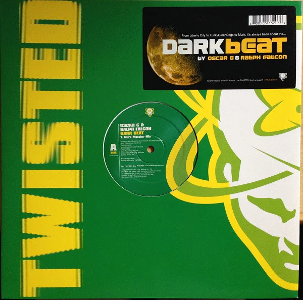 OSCAR G & RALPH FALCON, Dark Beat (Twisted America Records; TWMX-50011, UK 2002) 12" VG/VG+