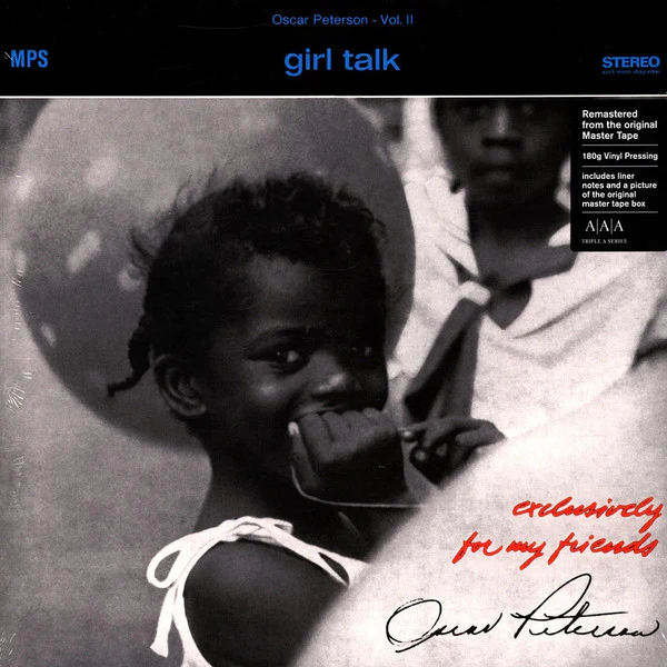 OSCAR PETERSON, Girl Talk (MPS Records; MPS 15 179 ST, Germany 2024 Reissue, Gatefold, Insert), SALE - Up to 50% Off the Original Price LP VG+/EX