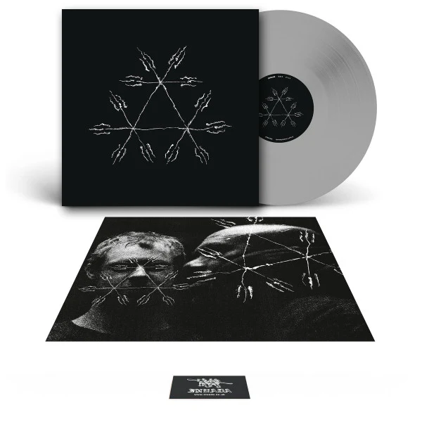 OSMIUM, OSMIUM (Invada; INV336LP, UK 2025, Textured Spot Varnished Sleeve, Black Inner & Spot Varnished Insert, Silver Vinyl) LP EX/EX - Image 2