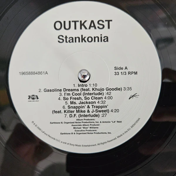 OUTKAST, Stankonia (LaFace Records; 19658884861, Worldwide 2024 Reissue, Insert) 2xLP NEW/NEW - Image 3