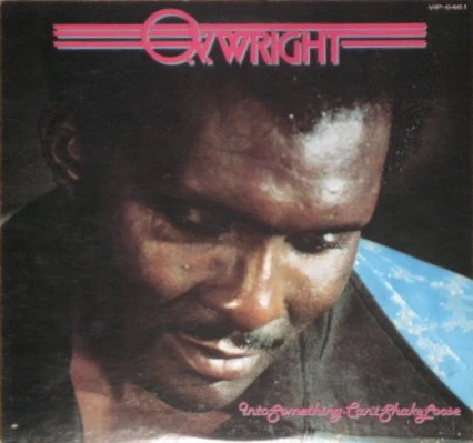 O.V. WRIGHT, Into Something (Can't Shake Loose) (Hi Records; HLP 6001, Barbados 1977) LP VG/VG