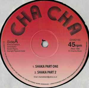 OVERNIGHT PLAYERS, Shaka Part One / Kunta Kinte's Revenge (cha cha; CHAD100, UK 2022) 12" /VG+
