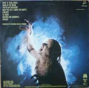 OZZY OSBOURNE, Bark At The Moon (Epic Light Blue / Yellow Logo; EPC 25739, UK 1983, Blue Lettering, Inner) LP VG/VG - Image 2