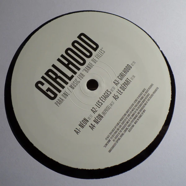 PARA ONE, Girlhood (Music For "Bande De Filles") (Because Music ; BEC5161964, France 2014) LP VG/VG+ - Image 3