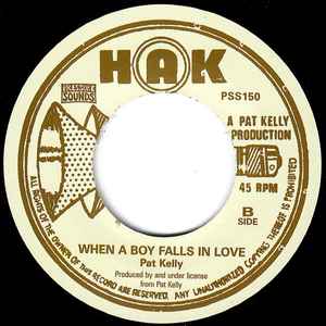 PAT KELLY, Striving For The Right / When A Boy Falls In Love (Pressure Sounds; PSS150, UK 2019 Reissue, Stamped Sleeve) 7" EX/VG+ - Image 3