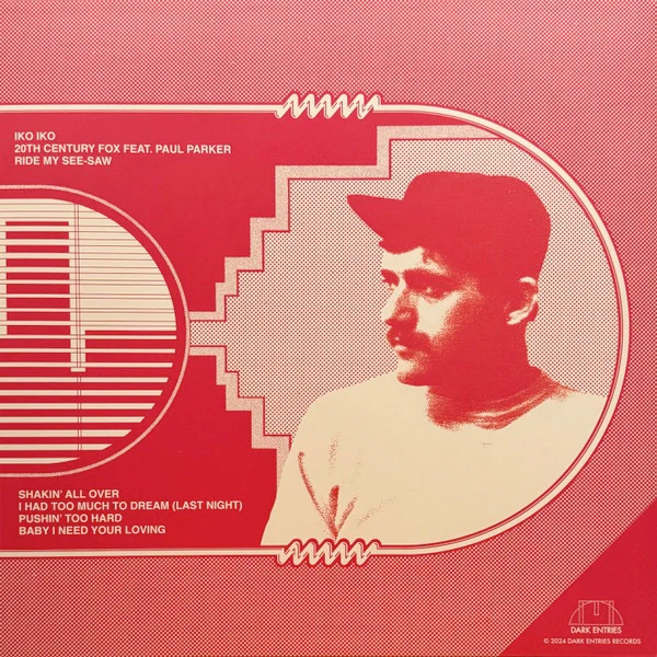 PATRICK COWLEY, From Behind (Dark Entries; DE-333, US 2024, Insert) LP VG+/VG+ - Image 2