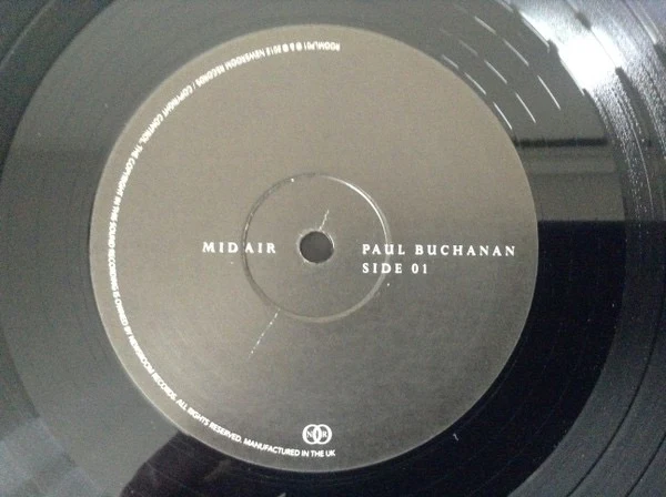 PAUL BUCHANAN, Mid Air (Newsroom Records ; ROOMLP01, UK 2012, Inner, 180 Gram Vinyl, ex Blue Nile) LP VG/VG - Image 3