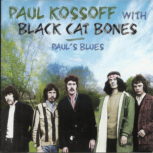 PAUL KOSSOFF WITH BLACK CAT BONES, Paul's Blues (Sunbeam Records; SBR2CD5058, UK 2008) 2xCD VG+/VG+