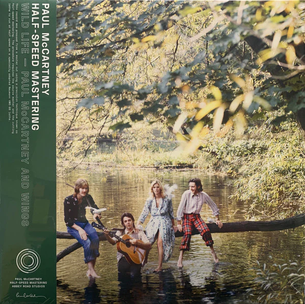 PAUL MCCARTNEY AND WINGS, Wild Life (Capitol Records ; 00602435611730, Worldwide 2023 Reissue, Inner & Certificate, Half-Speed Mastered, No Obi) LP VG/EX