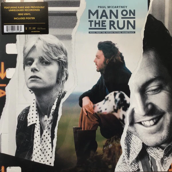 PAUL MCCARTNEY, Man On The Run (Music From The Motion Picture Soundtrack) (Capitol Records; 602488235280, Worldwide 2026, Inner & Insert) LP VG+/VG