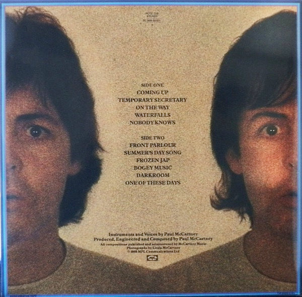 PAUL MCCARTNEY, McCartney II (MPL; PCTC 258, UK 1980, Gatefold, Inner, Stamped Matrix - A-2U/B2-U) LP VG/VG - Image 2