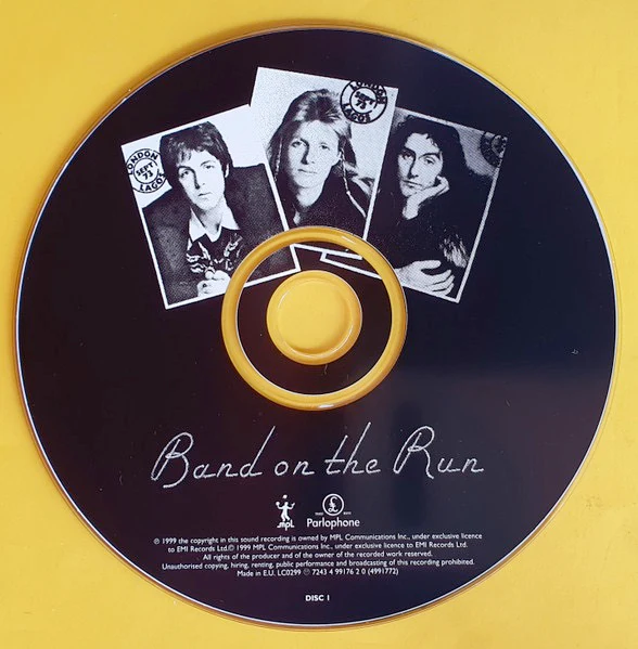 PAUL MCCARTNEY & WINGS, Band On The Run (Parlophone; 4 99176 2, Europe 1999 Reissue, Book Sleeve, Booklet & Inner) 2xCD VG/VG+ - Image 3